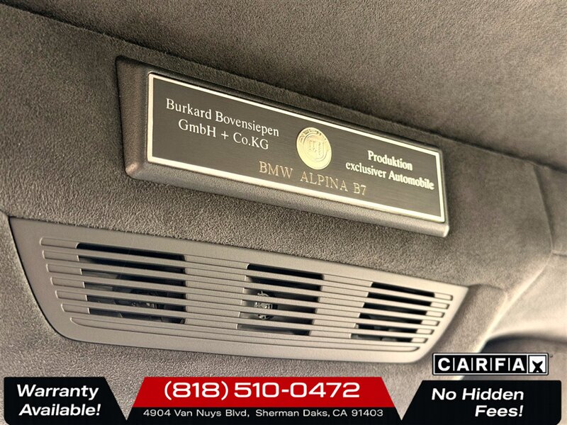 2012 BMW ALPINA B7 LWB - Photo 23 - Sherman Oaks, CA 91403-1701