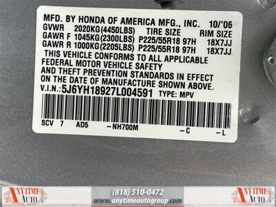 2007 Honda Element SC   - Photo 28 - Sherman Oaks, CA 91403-1701