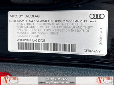 2018 Audi A4 2.0T Premium quattro   - Photo 31 - Sherman Oaks, CA 91403-1701