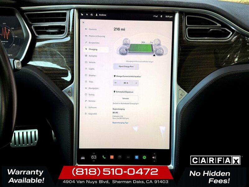 2014 Tesla Model S P85D   - Photo 19 - Sherman Oaks, CA 91403-1701