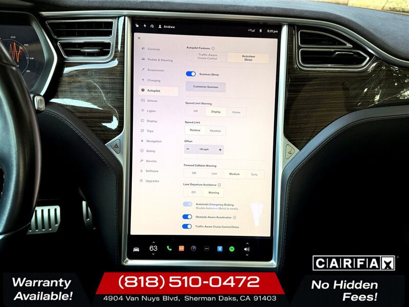 2014 Tesla Model S P85D   - Photo 20 - Sherman Oaks, CA 91403-1701