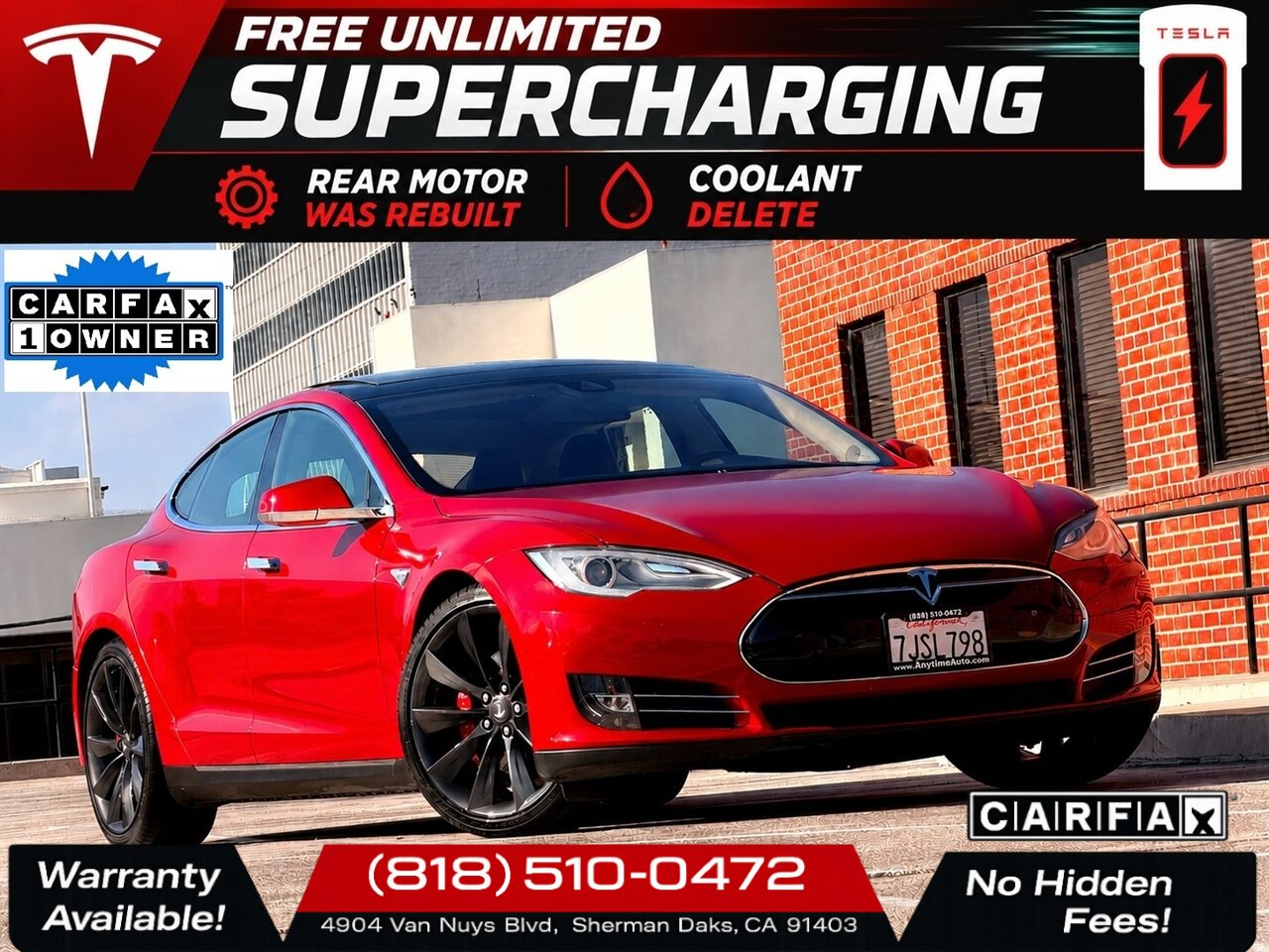 2014 Tesla Model S P85D   - Photo 1 - Sherman Oaks, CA 91403-1701