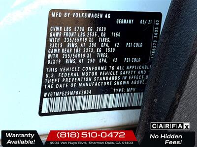 2021 Volkswagen ID.4 Pro S   - Photo 26 - Sherman Oaks, CA 91403-1701