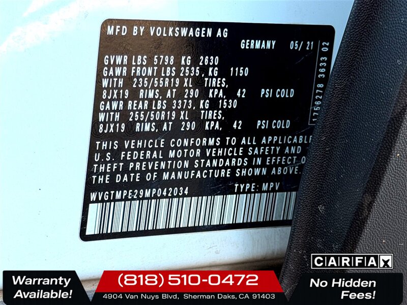 2021 Volkswagen ID.4 Pro S   - Photo 26 - Sherman Oaks, CA 91403-1701