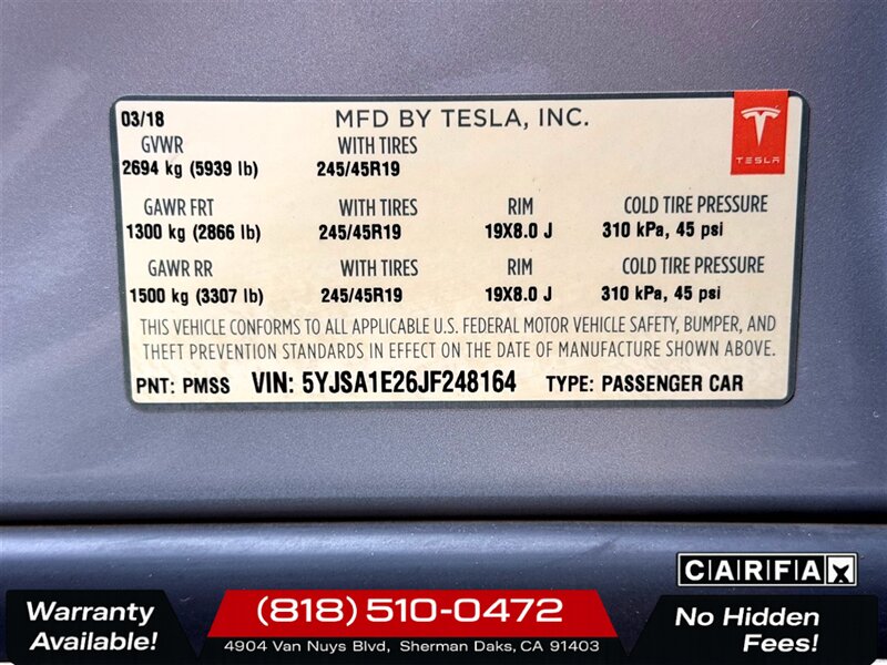 2018 Tesla Model S 100D - Photo 29 - Sherman Oaks, CA 91403-1701