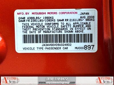 2009 Mitsubishi Lancer Ralliart   - Photo 36 - Sherman Oaks, CA 91403-1701