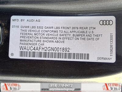 2016 Audi S5 3.0T Premium Plus quattro   - Photo 33 - Sherman Oaks, CA 91403-1701