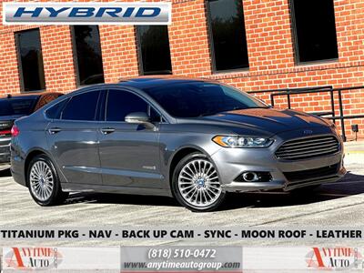 2013 Ford Fusion Hybrid Titanium   - Photo 1 - Sherman Oaks, CA 91403-1701