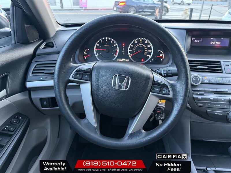 2012 Honda Accord LX 2.4   - Photo 10 - Sherman Oaks, CA 91403-1701