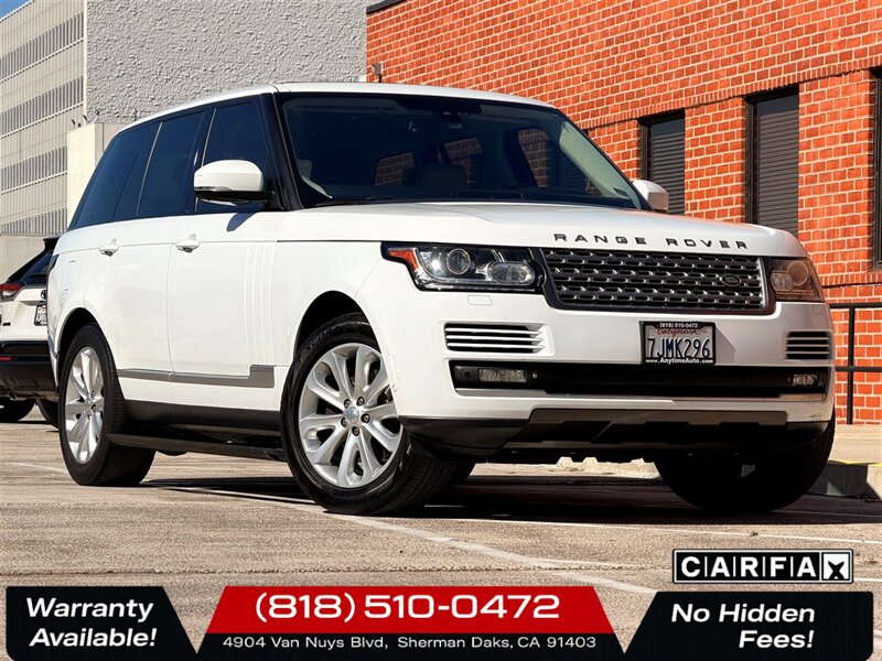 2015 Land Rover Range Rover 3.0L V6 Supercharged HSE  