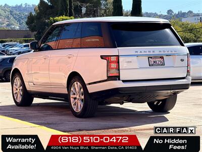 2015 Land Rover Range Rover 3.0L V6 Supercharged HSE   - Photo 4 - Sherman Oaks, CA 91403-1701