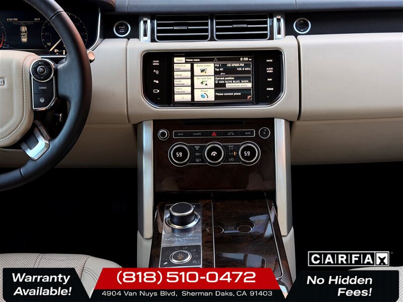 2015 Land Rover Range Rover 3.0L V6 Supercharged HSE   - Photo 10 - Sherman Oaks, CA 91403-1701