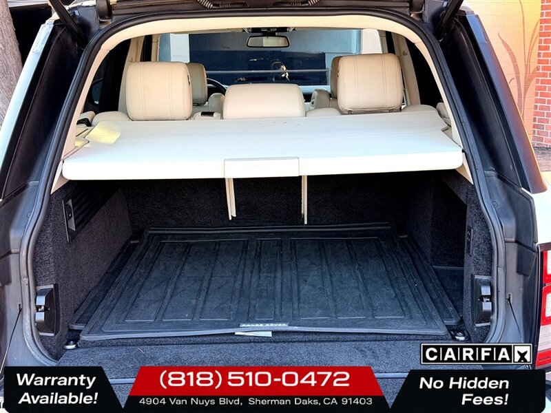 2015 Land Rover Range Rover 3.0L V6 Supercharged HSE   - Photo 23 - Sherman Oaks, CA 91403-1701
