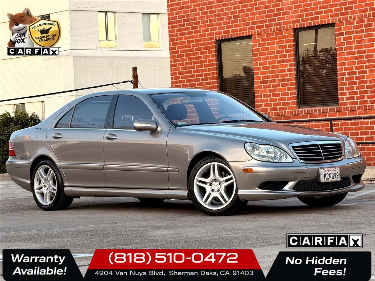 2006 Mercedes-Benz S-Class S500