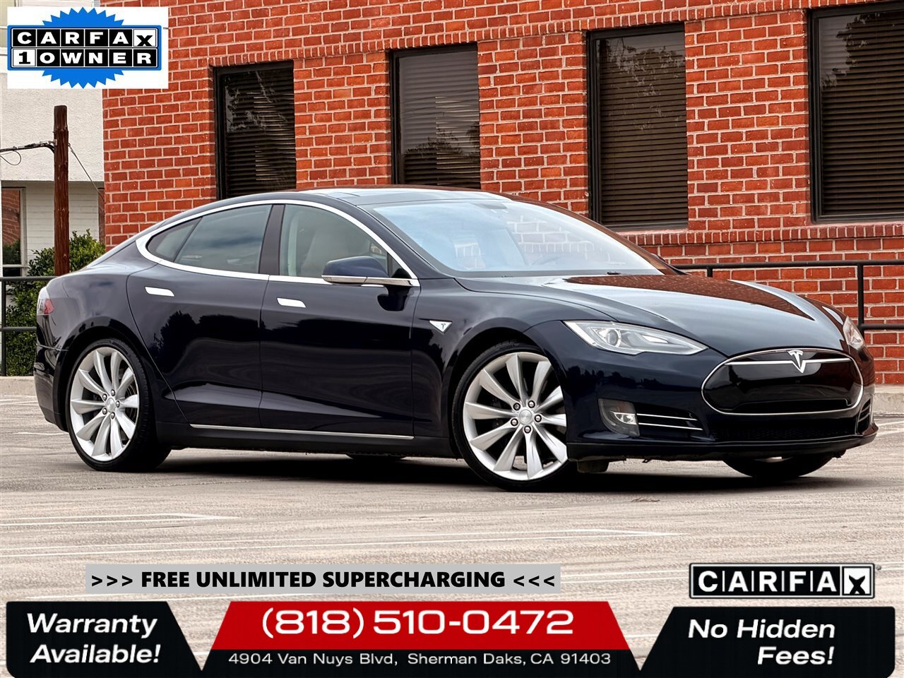 2013 Tesla Model S   - Photo 1 - Sherman Oaks, CA 91403-1701