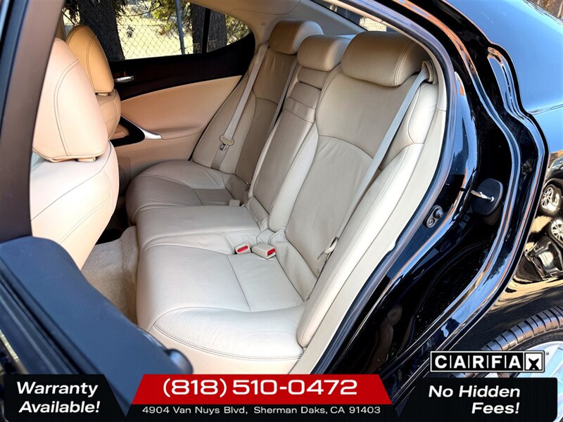 2007 Lexus IS 250 - Photo 21 - Sherman Oaks, CA 91403-1701