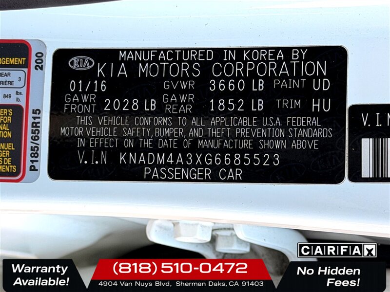 2016 Kia Rio LX   - Photo 24 - Sherman Oaks, CA 91403-1701