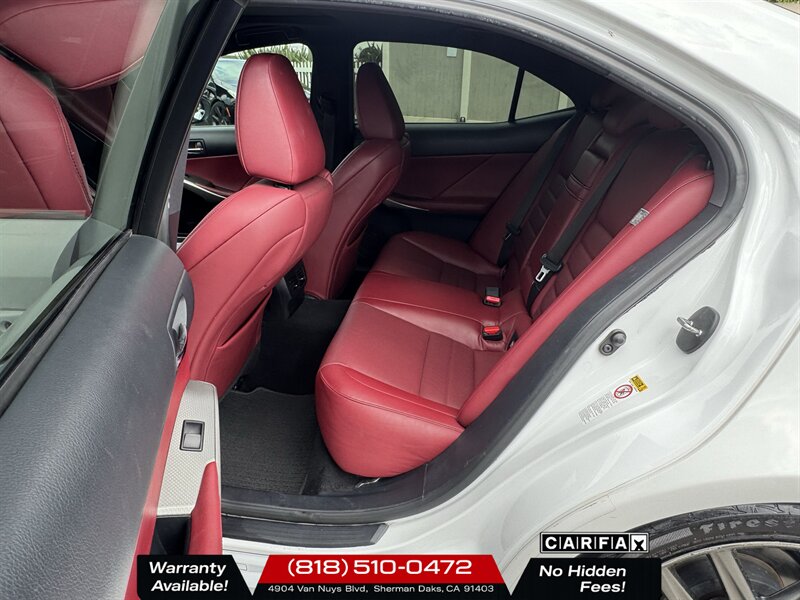 2015 Lexus IS 250  F-SPORT - Photo 5 - Sherman Oaks, CA 91403-1701