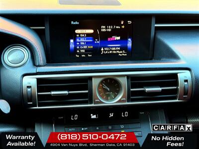 2015 Lexus IS 250 F-SPORT - Photo 17 - Sherman Oaks, CA 91403-1701