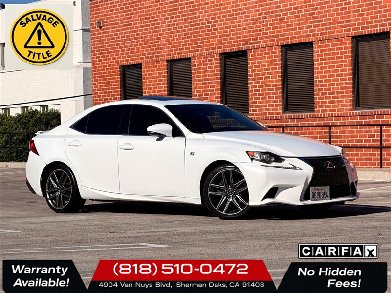 2015 Lexus IS 250  F-SPORT