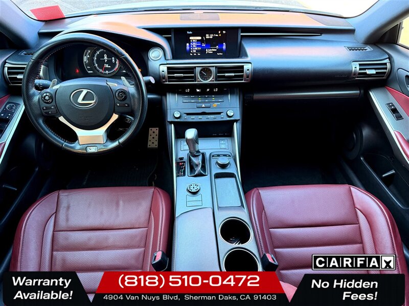 2015 Lexus IS 250 F-SPORT - Photo 10 - Sherman Oaks, CA 91403-1701