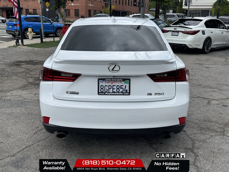2015 Lexus IS 250  F-SPORT - Photo 3 - Sherman Oaks, CA 91403-1701