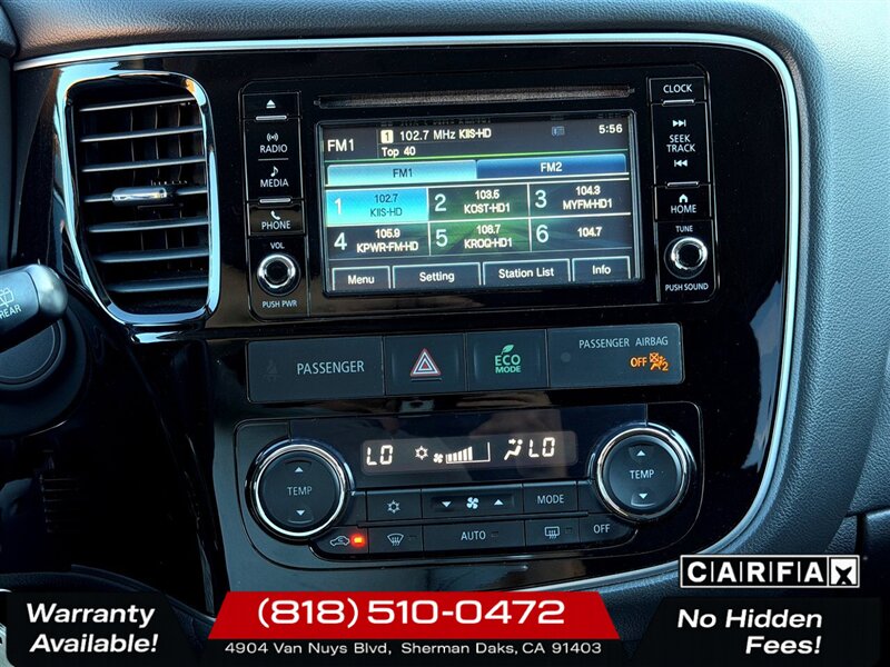 2017 Mitsubishi Outlander ES   - Photo 16 - Sherman Oaks, CA 91403-1701