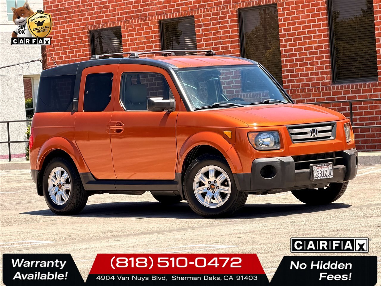 2007 Honda Element EX   - Photo 1 - Sherman Oaks, CA 91403-1701