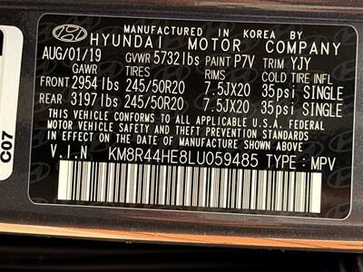 2020 Hyundai PALISADE SEL   - Photo 30 - Sherman Oaks, CA 91403-1701