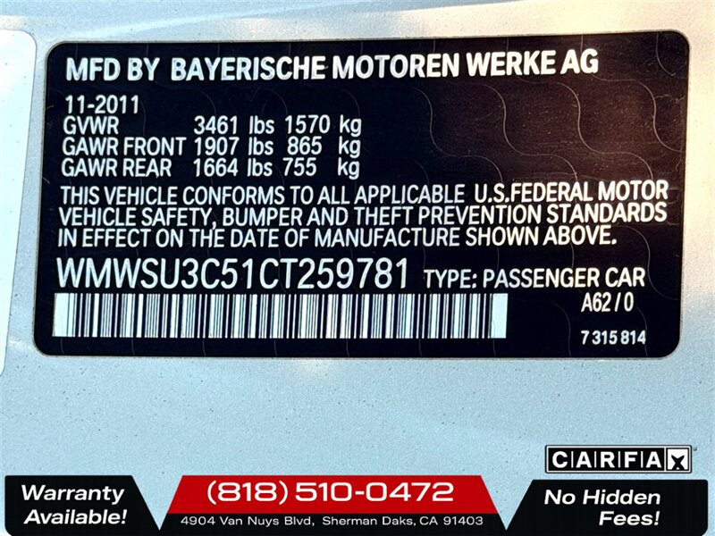 2012 MINI Cooper Hardtop   - Photo 22 - Sherman Oaks, CA 91403-1701