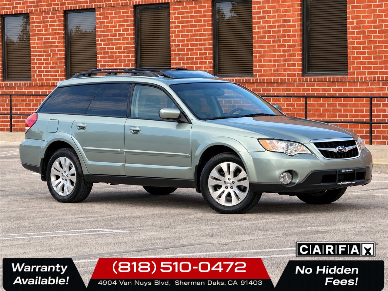 2009 Subaru Outback 2.5i Limited   - Photo 1 - Sherman Oaks, CA 91403-1701