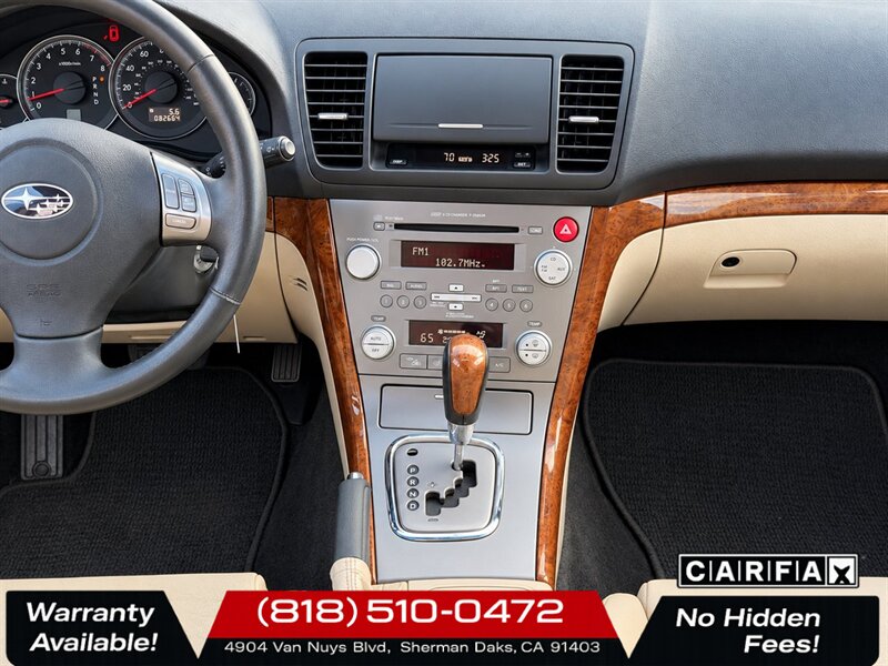 2009 Subaru Outback 2.5i Limited - Photo 12 - Sherman Oaks, CA 91403-1701