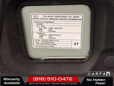 2009 Subaru Outback 2.5i Limited - Photo 31 - Sherman Oaks, CA 91403-1701