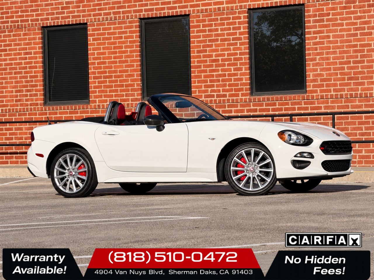 2017 FIAT 124 Spider Lusso   - Photo 1 - Sherman Oaks, CA 91403-1701