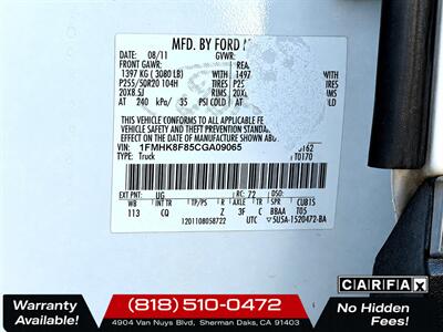2012 Ford Explorer Limited - Photo 33 - Sherman Oaks, CA 91403-1701