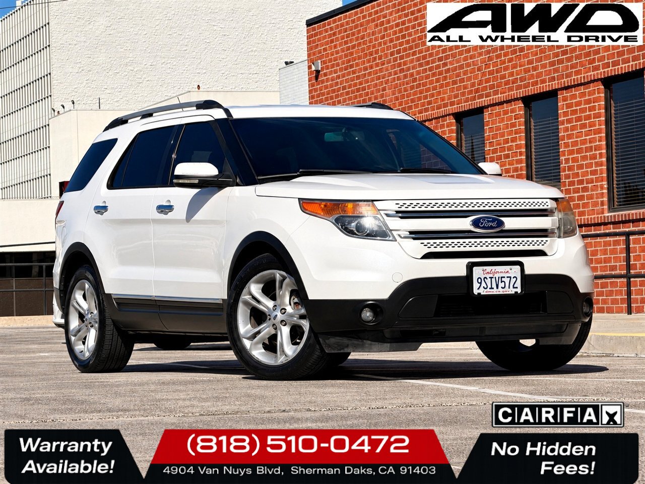 2012 Ford Explorer Limited   - Photo 1 - Sherman Oaks, CA 91403-1701