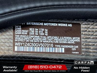2016 BMW i3 w/ Range Extender   - Photo 21 - Sherman Oaks, CA 91403-1701