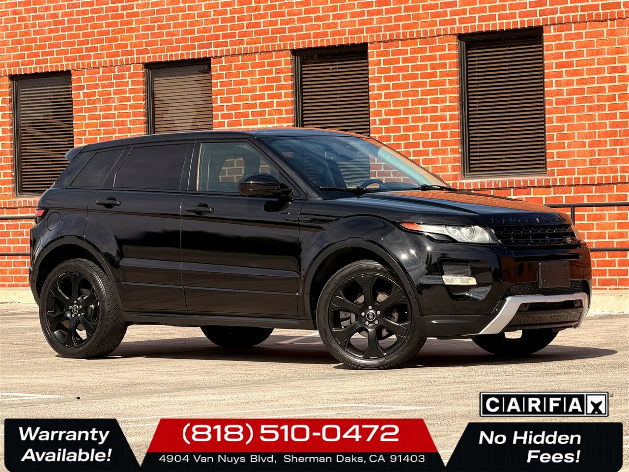 2015 Land Rover Range Rover Evoque Dynamic   - Photo 1 - Sherman Oaks, CA 91403-1701