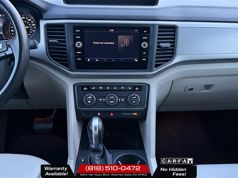 2019 Volkswagen Atlas 3.6L V6 SE   - Photo 12 - Sherman Oaks, CA 91403-1701