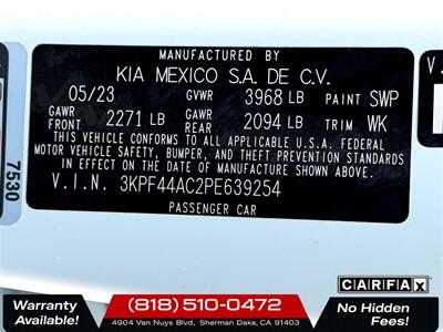 2023 Kia Forte GT - Photo 32 - Sherman Oaks, CA 91403-1701
