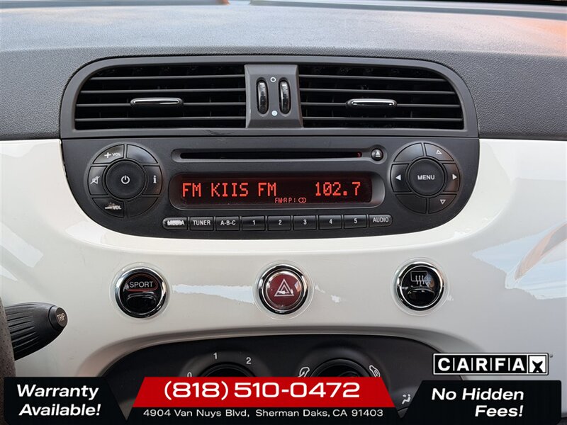 2015 FIAT 500 Sport   - Photo 13 - Sherman Oaks, CA 91403-1701