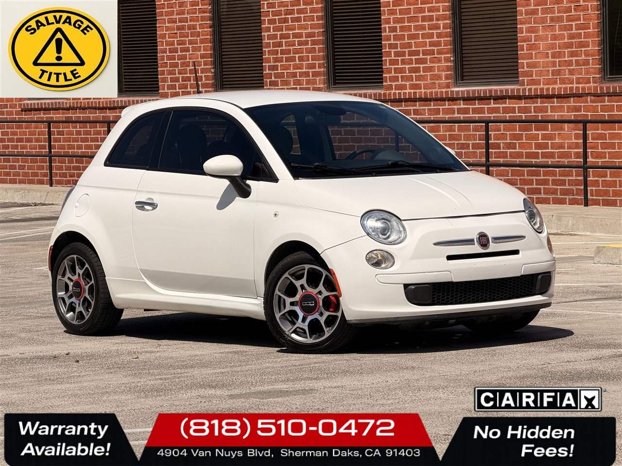 2015 FIAT 500 Sport   - Photo 1 - Sherman Oaks, CA 91403-1701