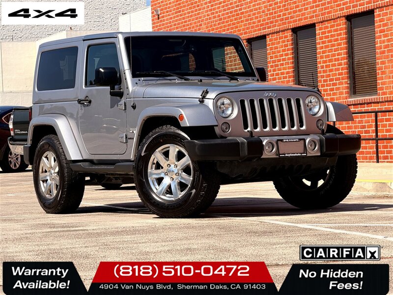 2016 Jeep Wrangler Sahara  