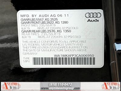 2012 Audi Q5 3.2 Prestige quattro   - Photo 31 - Sherman Oaks, CA 91403-1701