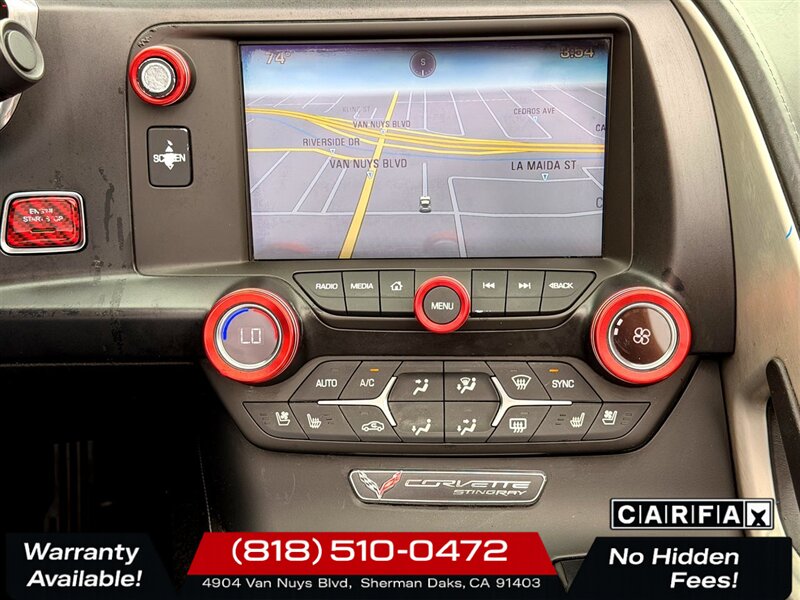 2014 Chevrolet Corvette Z51 3LT   - Photo 14 - Sherman Oaks, CA 91403-1701
