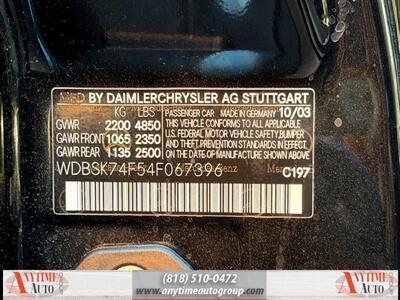 2004 Mercedes-Benz SL 55 AMG   - Photo 29 - Sherman Oaks, CA 91403-1701