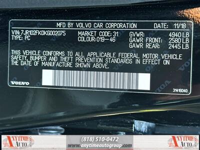 2019 Volvo S60 T5 Momentum   - Photo 33 - Sherman Oaks, CA 91403-1701