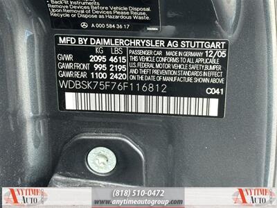 2006 Mercedes-Benz SL 500   - Photo 29 - Sherman Oaks, CA 91403-1701