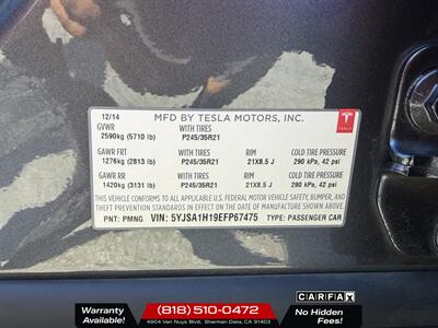 2014 Tesla Model S 85 - Photo 16 - Sherman Oaks, CA 91403-1701