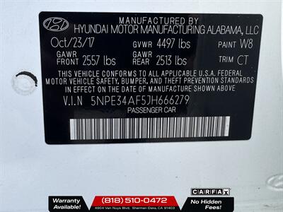 2018 Hyundai SONATA SEL   - Photo 15 - Sherman Oaks, CA 91403-1701